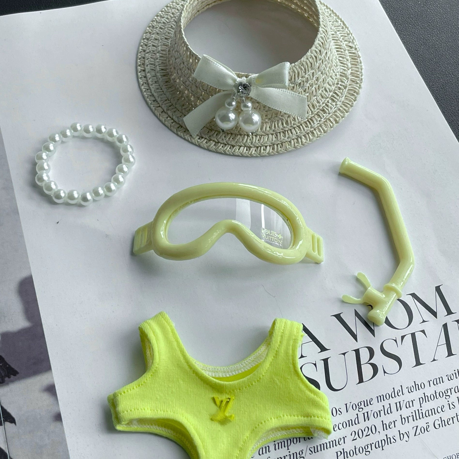 Labubu LV Swimsuit Complete Set