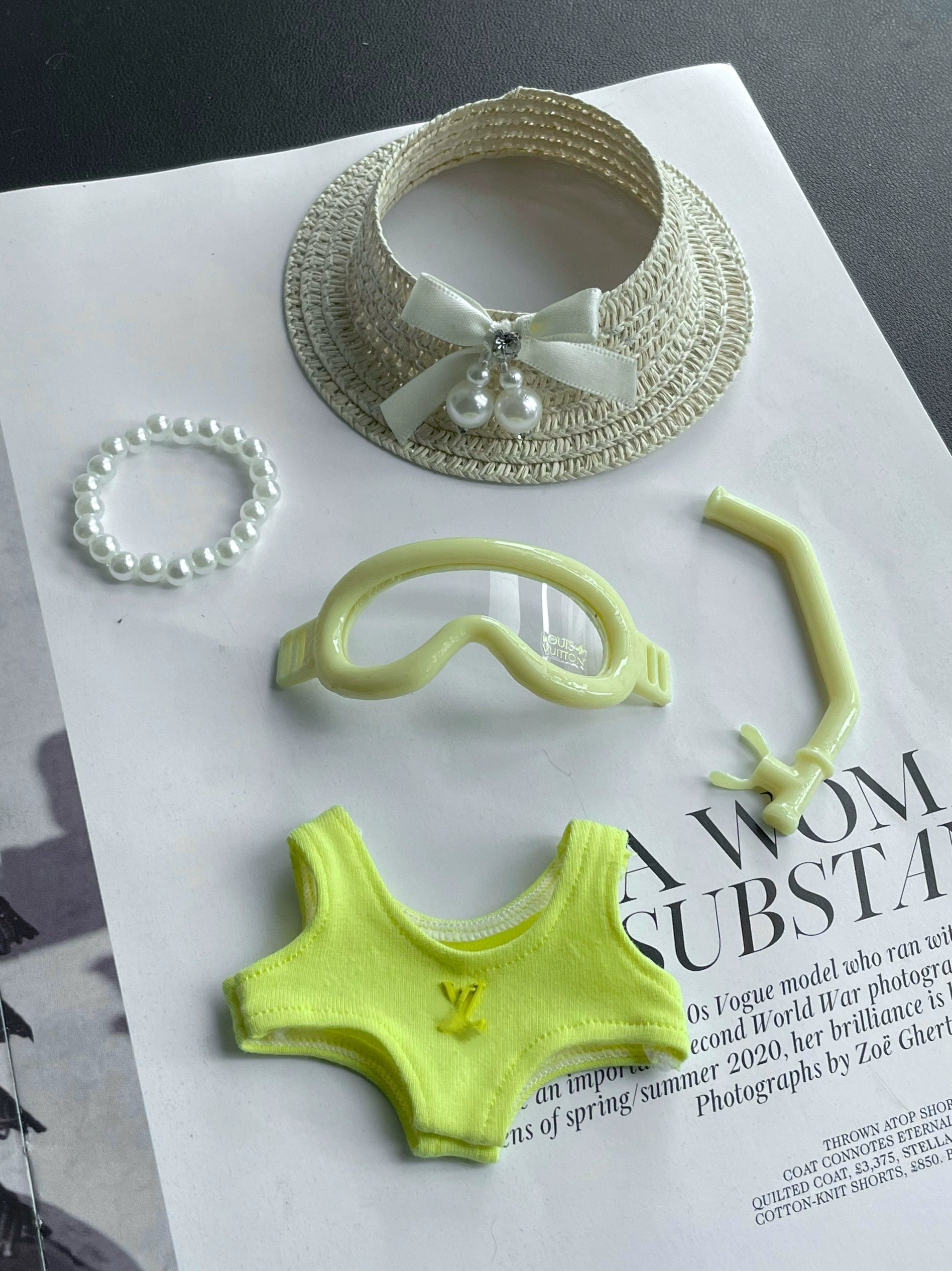 Labubu LV Swimsuit Complete Set