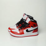 Labubu Mini Sneakers Jordan 1 Retro High Chicago Inspired