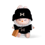 Labubu Outfit Black Hermes Beanie + Sweater