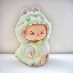 Labubu Shark Costume Green