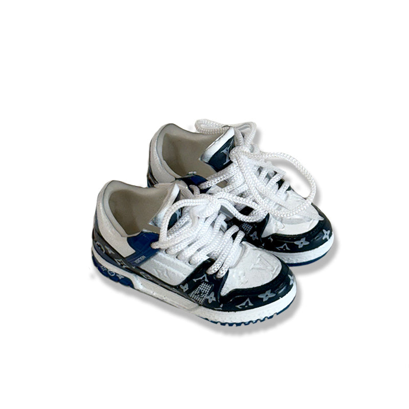 Labubu Shoes LV Sneakers Blue