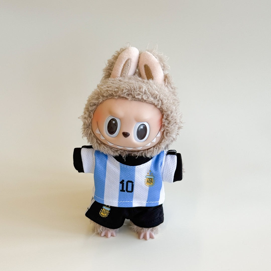 Labubu Soccer Jersey Argentina 10