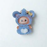 Mini Labubu Clothes V4 Blue Elephant Outfits