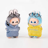 Mini Labubu Clothes V4 Hoodie with Glasses Outfit