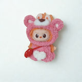Mini Labubu Clothes V4 Lotso Bear Outfit