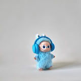 Mini Labubu Headphone blue