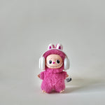 Mini Labubu Headphone white