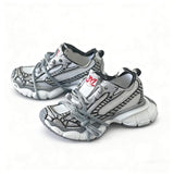 Mini Shoes for Labubu Balenciaga Sneakers  gray