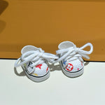 Mini Shoes for labubu LV White
