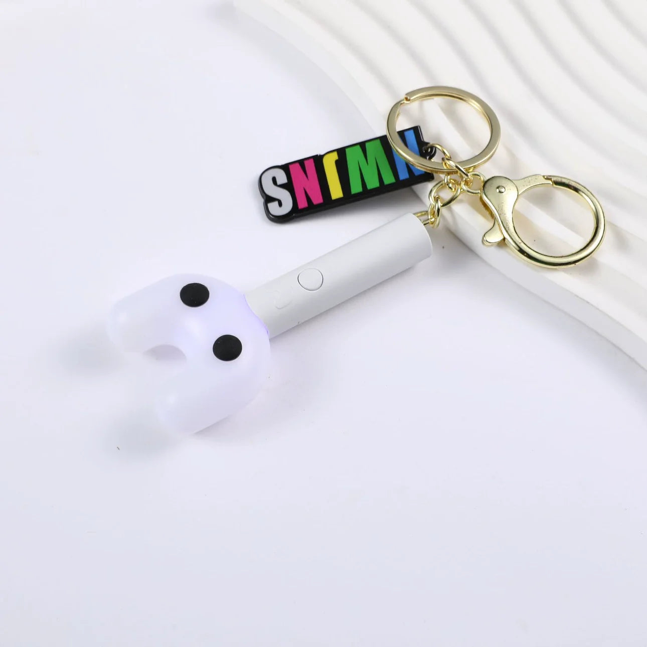 NewJeans Mini Light Stick Light-up Keyring Mini Binky Bong
