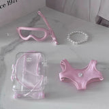 Labubu Swimsuit Chanel Clothes Diving Suit 