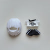 3pcs Outfit Set with Helmet