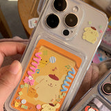 Cute  Sanrio Photocard 3 inch Phone Case Kuromi My Melody
