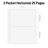 A5 Wide Binder Macaron Gradient kpop photocard Binder D Ring Binder