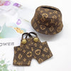 2pcs Brown LV Outfit Set