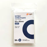 Blue Popcorn Premium Photocard Sleeves (59×92mm, Hard) 3 inch standard