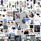 Seventeen 40 assorted kpop deco stickers