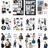 Seventeen 40 assorted kpop deco stickers