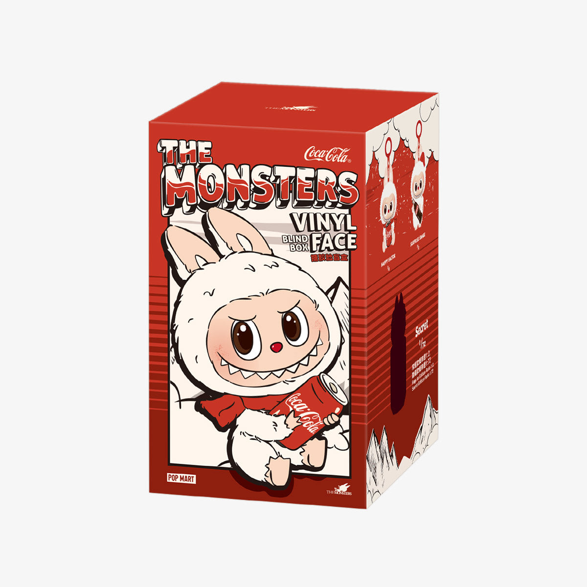 POP MART THE MONSTERS COCA-COLA SERIES-Vinyl Face Blind Box (100% authentic）
