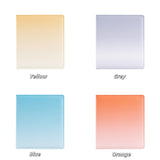 A5 Wide Binder Macaron Gradient kpop photocard Binder D Ring Binder