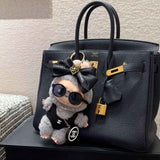 Labub Clothes Chanel Swimsuit Outfit Set with Sunglasses and Bag