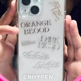Enhypen Album Untold  Silver Sticker for phone case ipad laptop