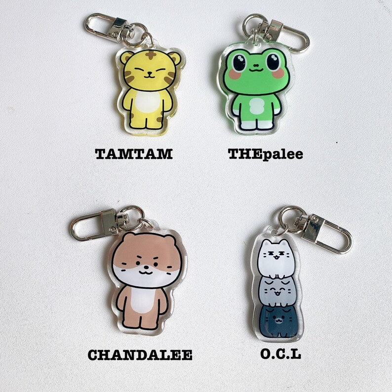 Seventeen Merch Miniteen Keychain