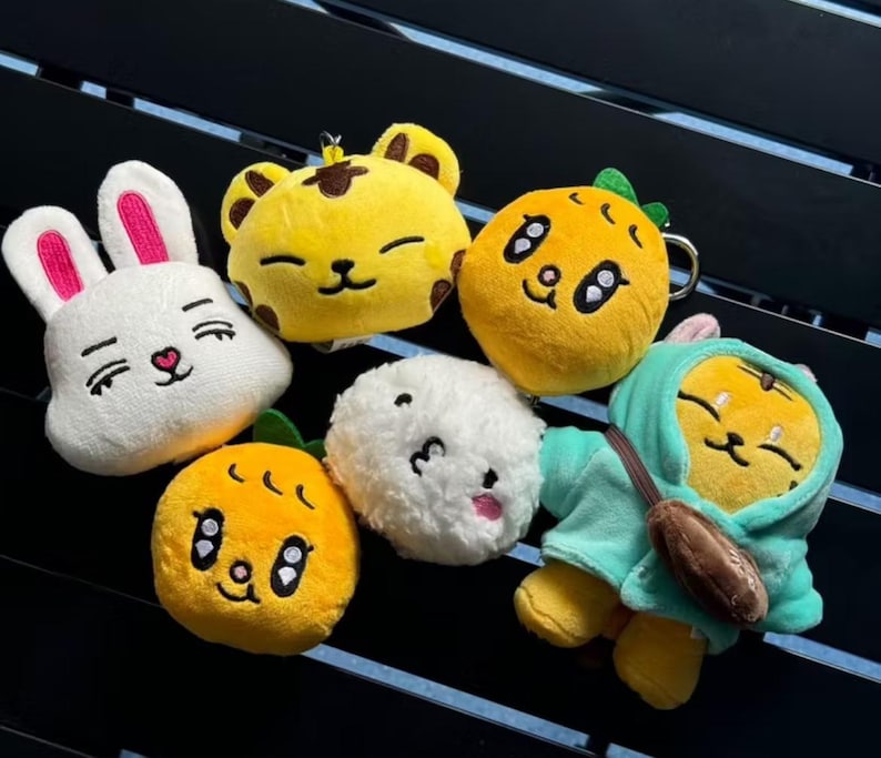 seventeen band merchandise Miniteen Plushie keychain