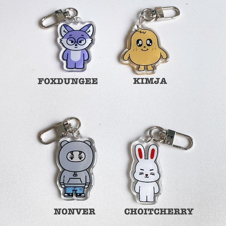 Seventeen Merch Miniteen Keyring