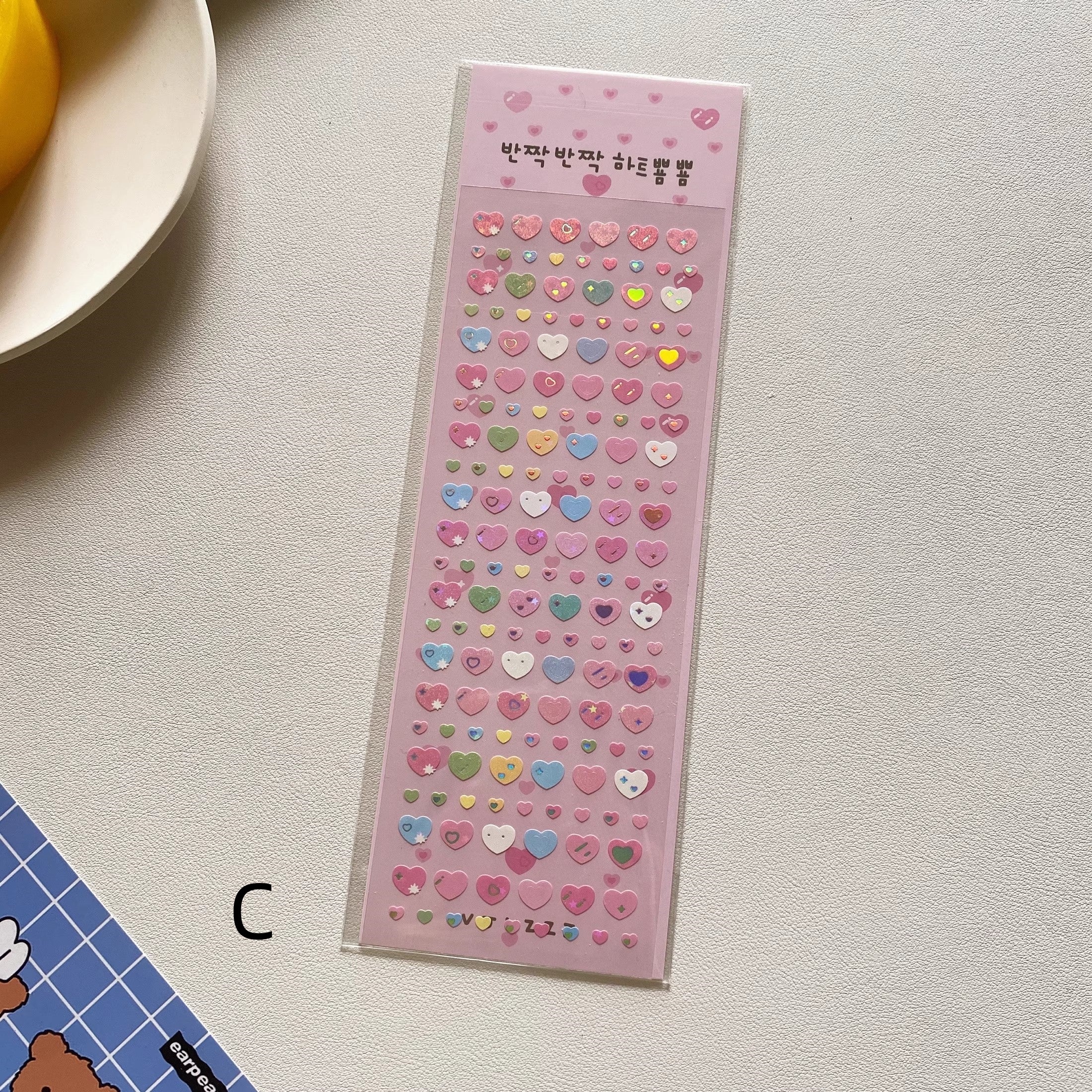 kawaii animal stickers Kpop phone case stickers 02