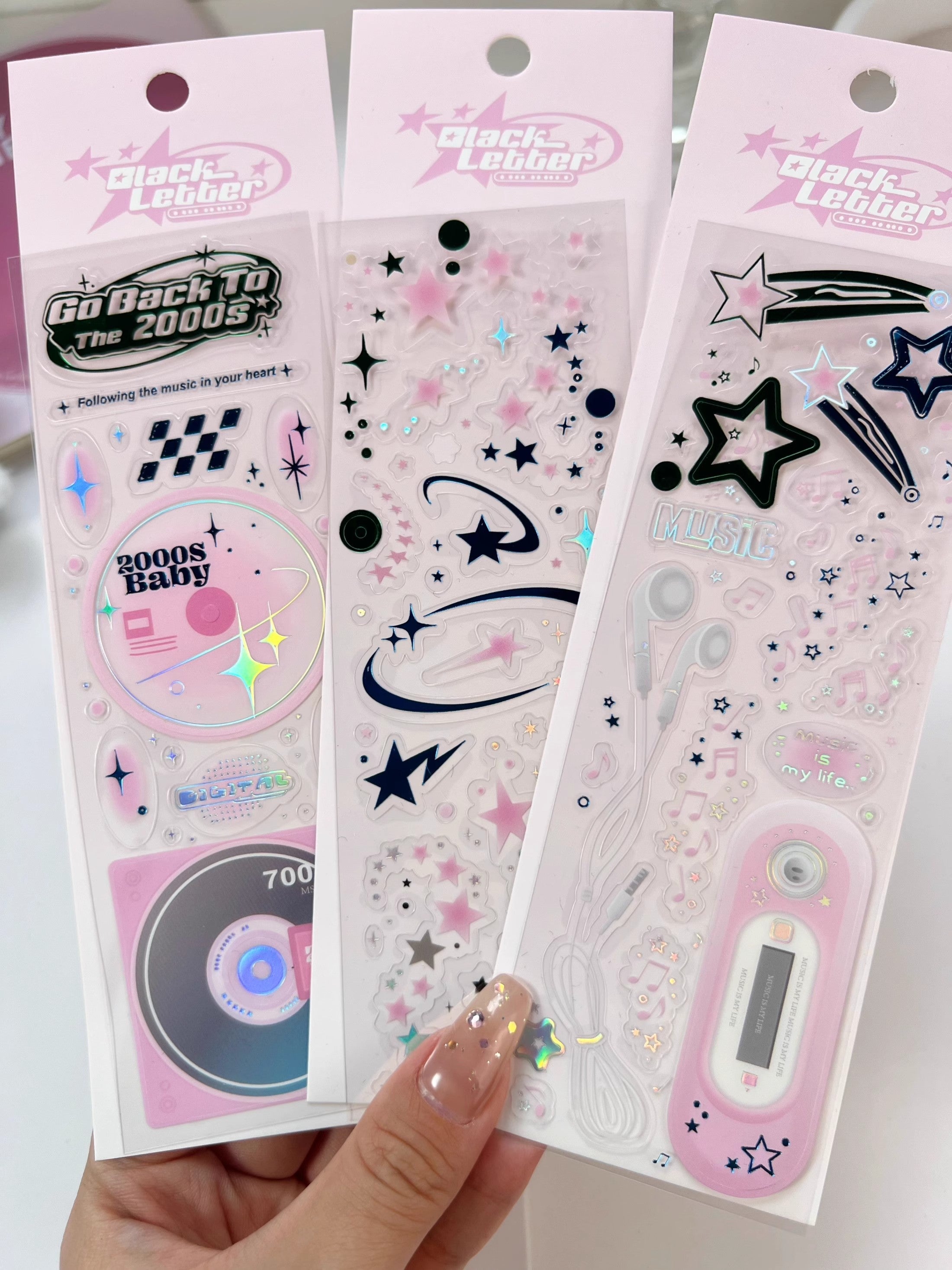 kpop Phtocard phone case deco stickers