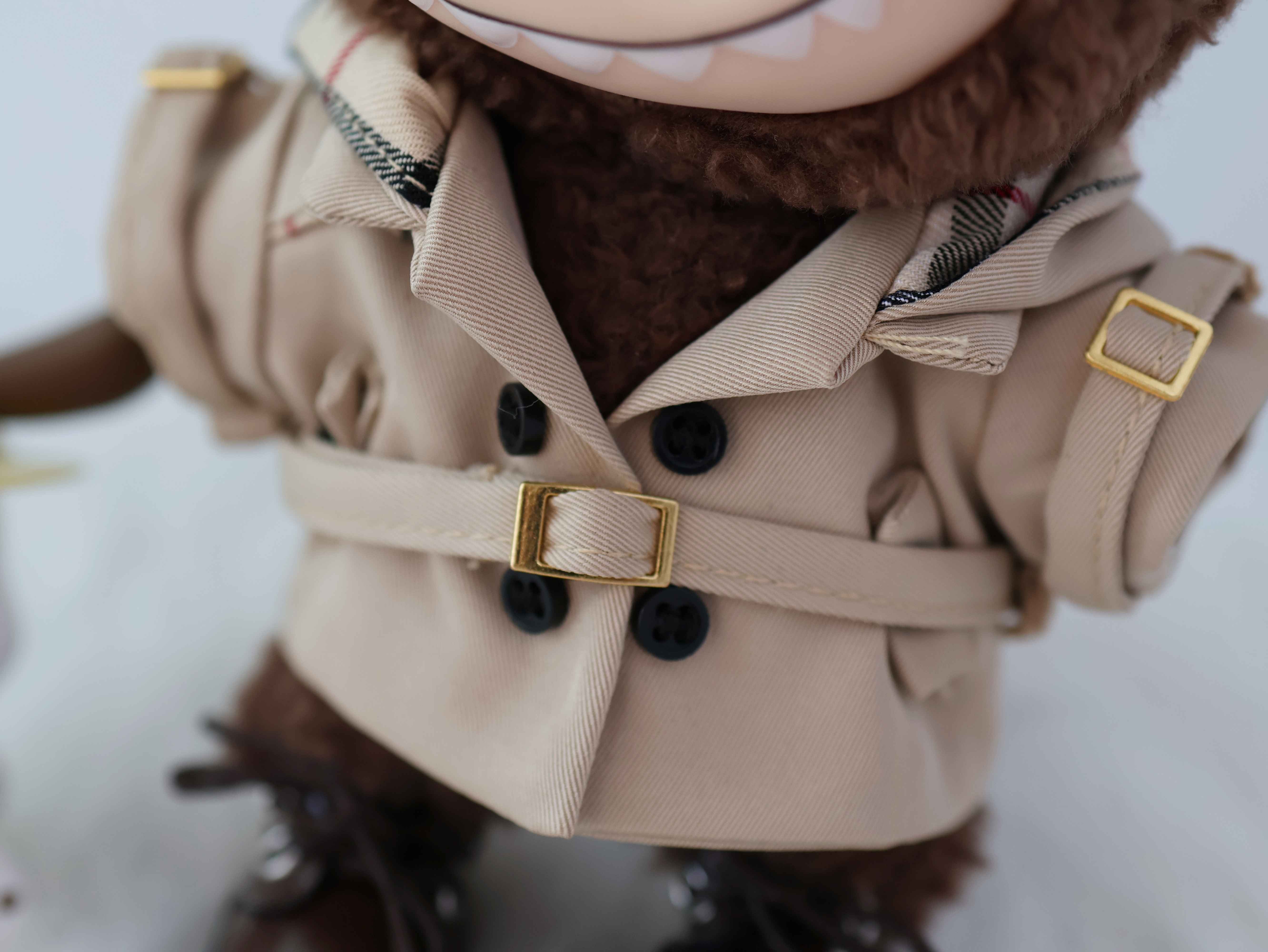 Labubu burberry clothes