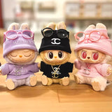 labubu chanel clothes​ with Necklace

