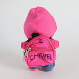 labubu chanel pink backpack​

