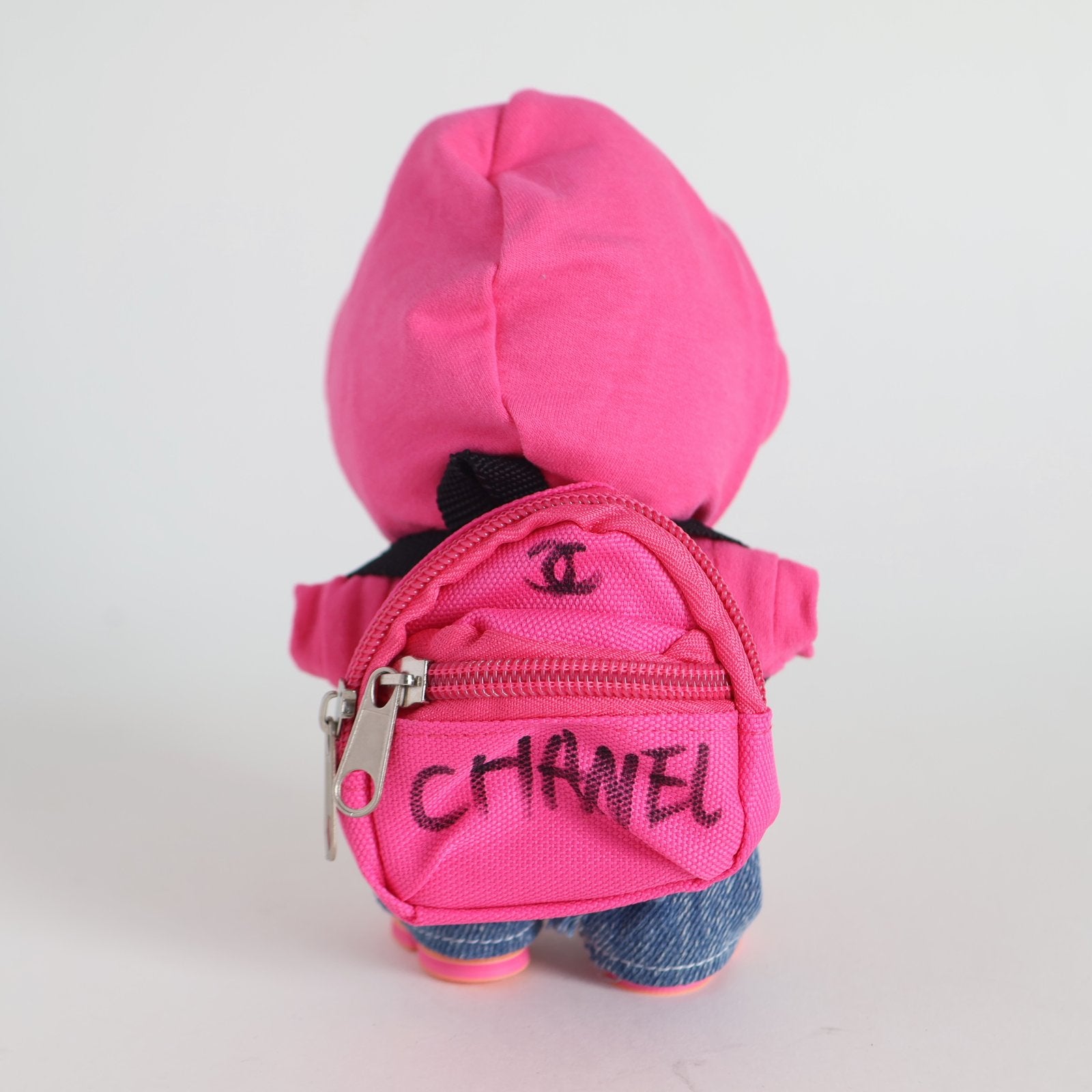 labubu chanel pink backpack​


