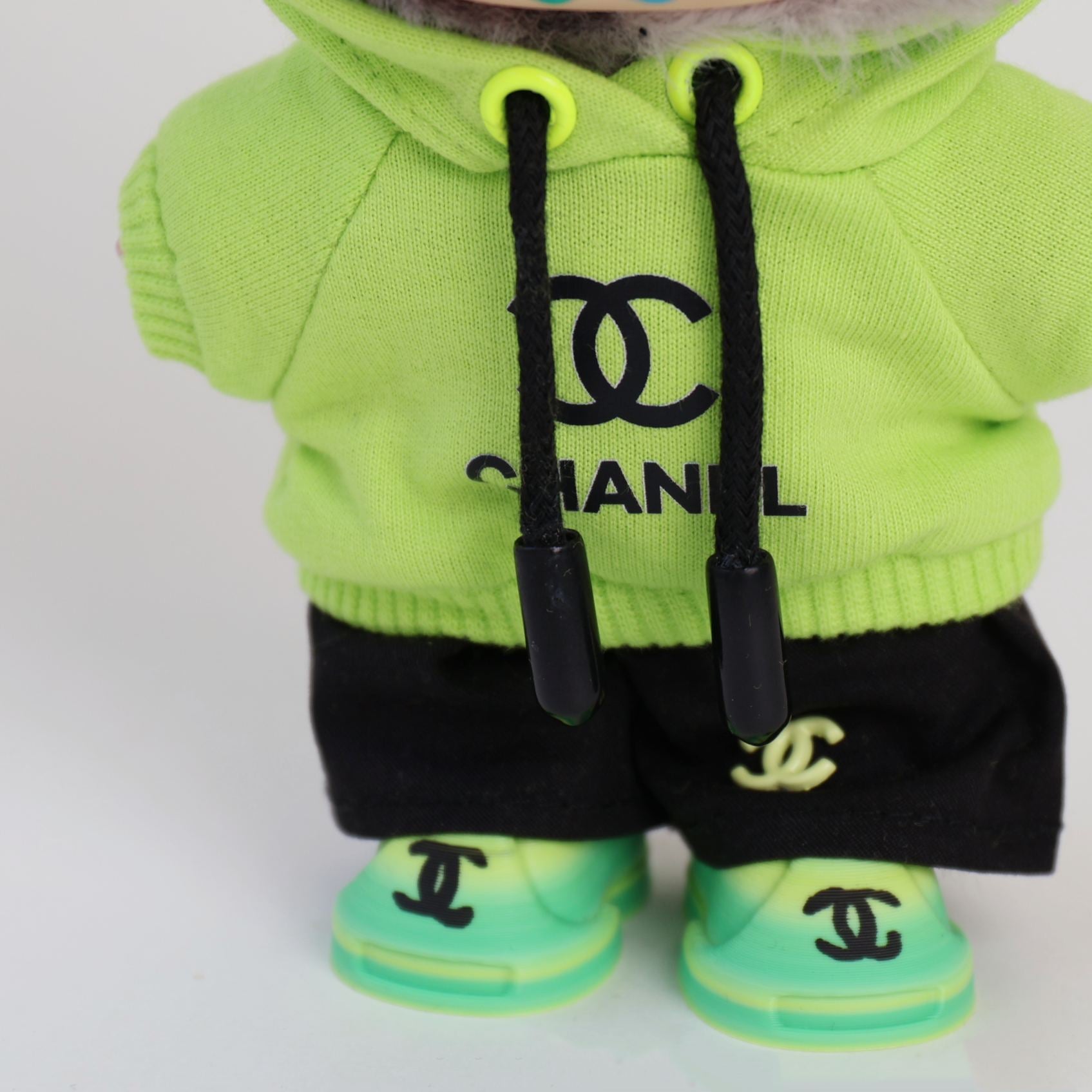 labubu clothes chanel hoodie