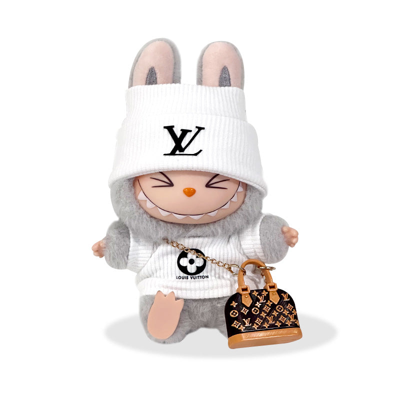 labubu have a seat LV Clothes