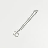 labubu necklace​ Chanel silver
