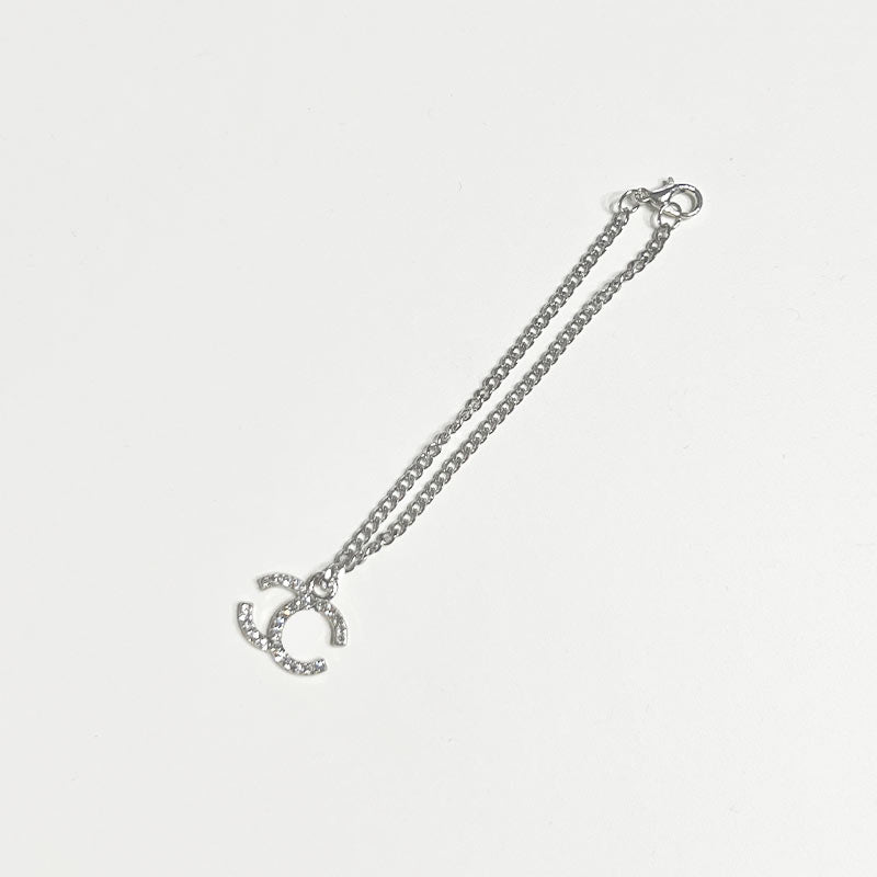 labubu necklace​ Chanel silver