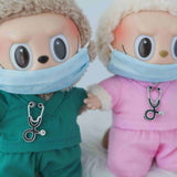 Labubu Scrubs Outfit Set