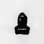 mini labubu 4.0 clothing hoodie black