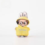 mini labubu 4.0 outfit hoodie lemon