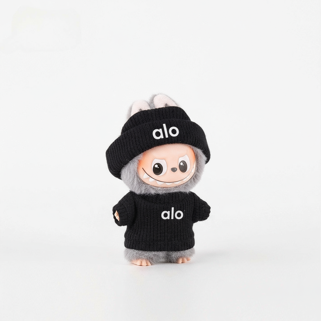 Mini Labubu V4 Clothes ALO Outfits Set