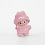 mini labubu V4 clothes alo outfit pink
