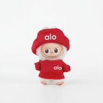 mini labubu V4 clothes alo outfit red