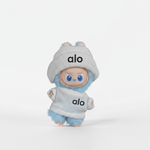 mini labubu V4 clothes alo outfit white