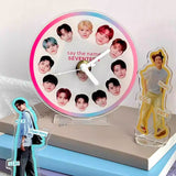 Seventeen Fanmade Desk Clock Acrylic