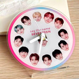 Seventeen Fanmade Desk Clock Acrylic