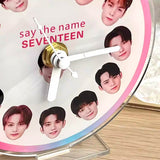 Seventeen Fanmade Desk Clock Acrylic